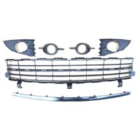 Решетки в бампер передняя renault scenic от 06 - 09 набор 5510 - 00 - 6042992p