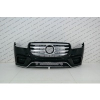 Бампер передний в сборе AMG пакет (Нет значка, без парктроников) Mercedes GL/GLS X167 2019 A1678859405