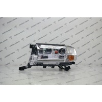 Фара LED + галоген хром в сборе LH Toyota Land Cruiser J200 2015 8110660K52