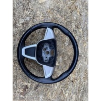 Руль seat ibiza iv 6j кожа