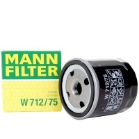 Манн filter фильтр масляный w712 / 75 opel бензиновые