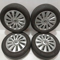 Колёса 5x112 16 skoda октавия iii колпаки 4szt e6229