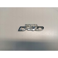 Toyota эмблема значек d - 4d на крыло