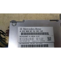 Магнитола MERCEDES-BENZ E-CLASS W213 01/2016 - 2018 A2229009218