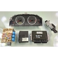 Nissan almera n16 рестайлинг 06 r 1.5 16v комплект стартовый блок управления двигателя набор