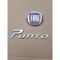 Fiat punto эмблема логотип надпись