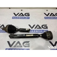 Полуось передняя правая (приводной вал, шрус) Skoda Octavia A7 2013 5Q0407272H
