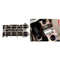 Головка блока цилиндров форд xs4e - 6090 - ba 1.6 16v fyda 2