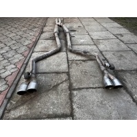 Выхлоп глушитель додж зарядное устройство челленджер 5.7 hemi