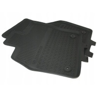Коврики skoda oe резиновые 3t1061550 2 el.
