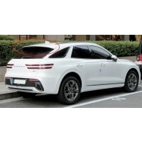 Спойлер аэродинамический крышка багажника задняя hyundai genesis gv70 gv 70 87210 ar000 87210 - ar000