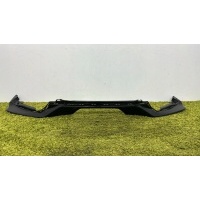 Накладка диффузор юбка бампер задняя honda civic x 17 -