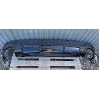 Диффузор спойлер бампер audi rsq8 rs q8 заднего задняя carbon