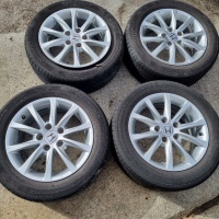 Колёса алюминиевые колёсные диски шины 20555r16 et45 honda civic accord оригинал 5x114.3