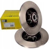 Тормозные диски mikoda 1789l подшипник абс renault megane iv hatchback 15r - задняя 260m
