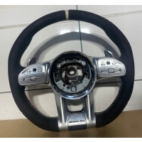Мерседес w222 w205 w257 w213 w177 руль amg алькантара лопатки 63 amg