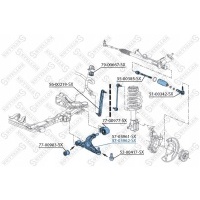 рычаг chevrolet cruze 1.6 83kw / cruze 1.8 10 -
