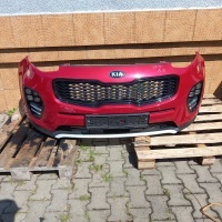 Бампер передний передняя решетка радиатора kia sportage iv 15 - 18 a9 pdc