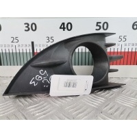 Решетка (заглушка) в бампер правая Renault Scenic 2 (2003-2009) 2008 1013579