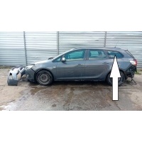 Стекло кузова левая задняя opel astra j iv 5d универсал 09 - 12