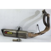 Глушитель выхлоп akrapovic коллектор выхлопной dbkiller kawasaki er6 n f 12 - 16r