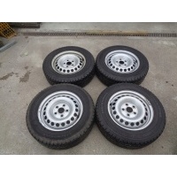 4× колесо штампованное volkswagen t5 7h0601027d