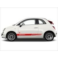 Naklejki fiat abarth мега комплект - комплект 5 шт !