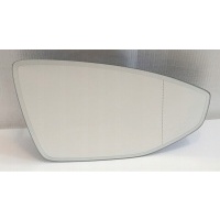 Audi a8 4n фронт right door mirror glass 4n0857536e