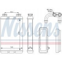 nissens отопитель bmw