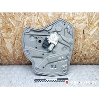 Стеклоподъемник электрический задний правый Skoda Octavia 2 (A5) 2008 1Z0839656C,1K0959704J