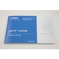 Yamaha mt09 mt 09 21 - 23 книга