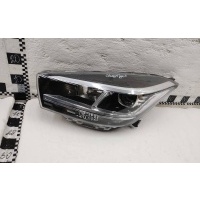 Фара передняя левая Chery Tiggo 4 Restail галоген линза черная