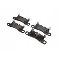 Колодки задняя керамика pccb 958698451c порше cayenne e2 oe aso