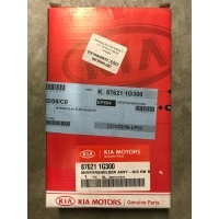 Стекло зеркала внешнего правое выпуклые kia рио ii 876211g300