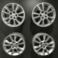 4× колесо алюминиевая opel oe astra zafira 7.0 
