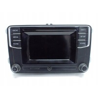 Радио заводские оригинал 1k8035150d рестайлинг volkswagen caddy 2k 2k5 2016 г.