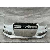 Бампер передняя audi a6 c7 рестайлинг s - line 4g0807437ab llu