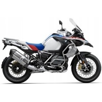 Naklejki fooqs bmw r 1250 gs adventure 2021 - 2022 biało - niebiesko - czerwony