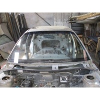 Стекло передняя переднее kia sephia ii 98 - 04 любин =