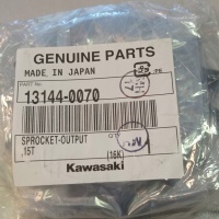 Зубчатая рейка переднее 15t kawasaki oe 13144 - 0070