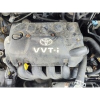 V2n - p52 двигатель горящий в машине toyota yaris verso 81tyś пробег . 1.3 монтаж