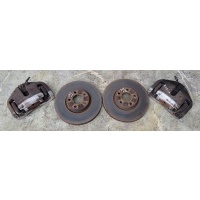 Тормозные диски клеммы передняя передняя комплект bmw f10 f11 345mm 60 / 36
