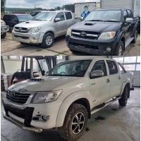 Toyota hilux vii мост передний 43:11 41x11 43:12