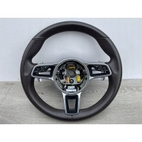Порше macan 95b руль кожа лопатки бронза