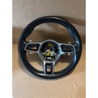 Порше macan руль кожаная многофункциональная с лопатками 95b419091dr