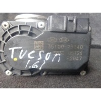 Заслонка дроссельная Hyundai Tucson III (TL) 2015 - 2018 2017 351002B340, 35100-2B340