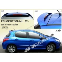 Спойлер спойлер для peugeot 308 3 / 5 dw хэтчбек mk1 07 - -