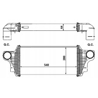 интеркулер мерседес 3.0 gl - class w164