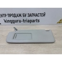 Козырек солнцезащитный Skoda Rapid 1 NH3 до Рестайлинг 2013 5GL857552