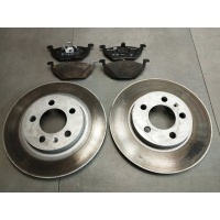 Volkswagen поло vi 2g тормозные диски колодки передняя 2q0615301p